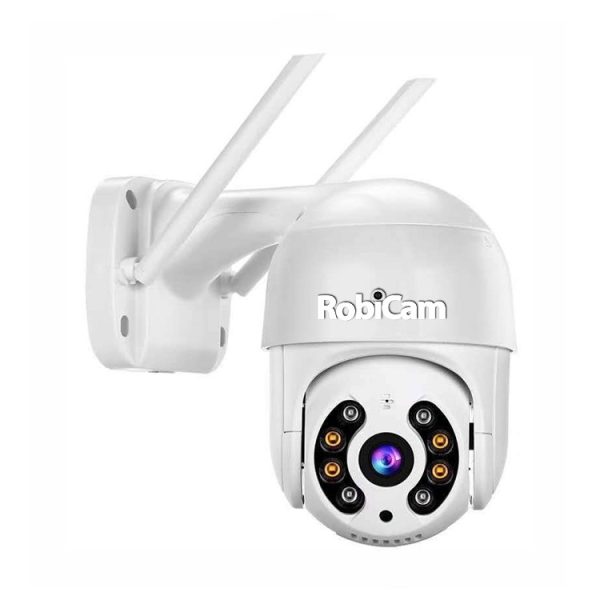 RobiCam Waterproof 360° – Cea Mai Vândută Cameră Rotativă WiFi cu Supraveghere Inteligentă 24/7