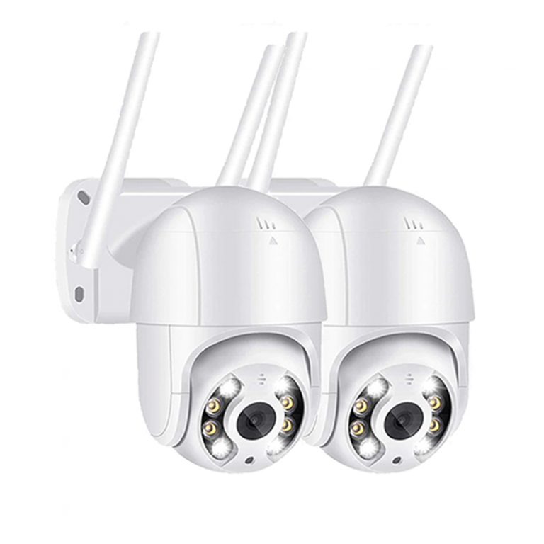 2X NEW PTZ iCsee Wateproof 360 Robicam ULTRA HD 4MP
