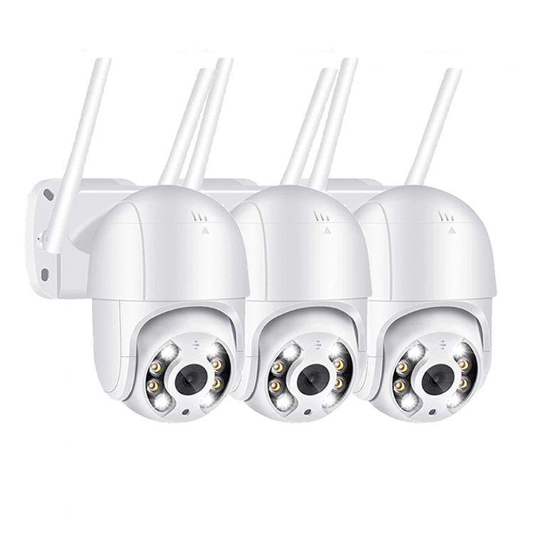3 X NEW PTZ iCsee Wateproof 360 Robicam 4MP ULTRA HD
