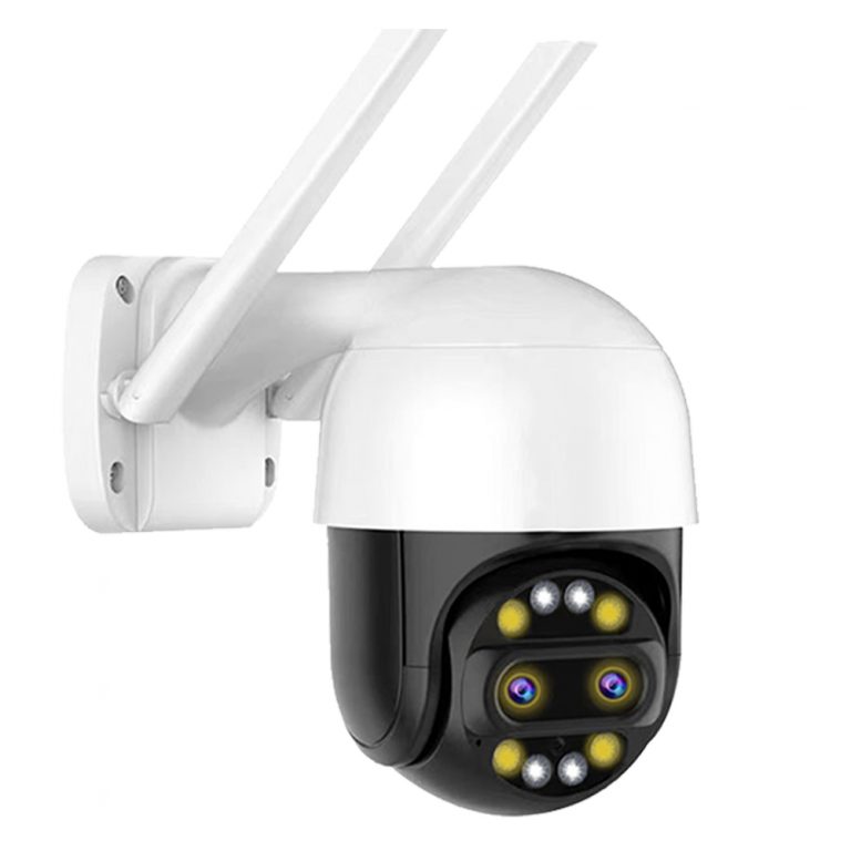 Dual Lens Waterproof 360 Robicam - ICSEE 8X ZOOM 4MP ULTRA HD