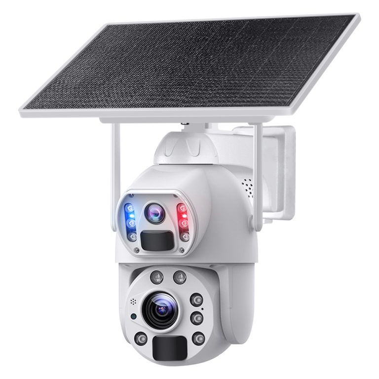 RobiCam 599 Solar 6MP Ultra HD 20X Zoom - Cea mai inovatoare cameră solară duală cu zoom optic și lasere în infraroșu pentru vedere pe timp de noapte până la 100 de metri