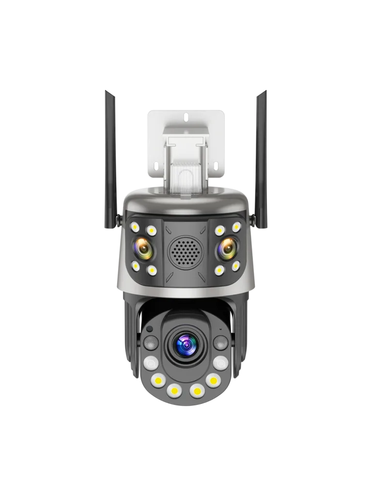 RobiCam TriGuard 50X – Cameră inteligentă cu triplă viziune, mod laser nocturn și zoom PTZ 50X