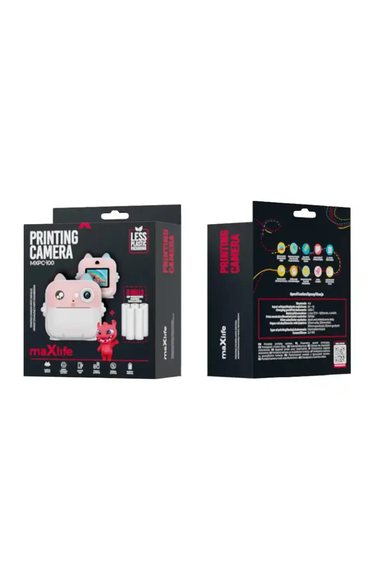 Role de hârtie termică pentru camera foto pentru copii Maxlife MXPC-100