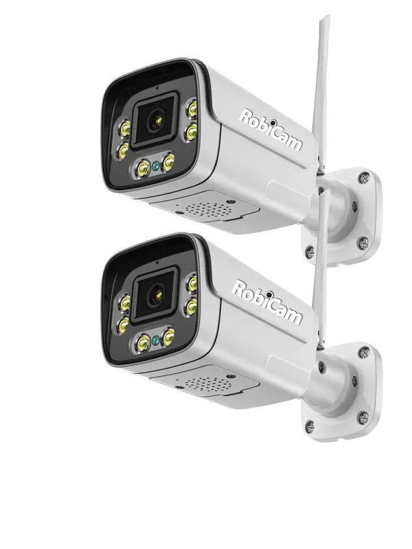 2xRobiCam Bullet Icsee WiFi 5MP