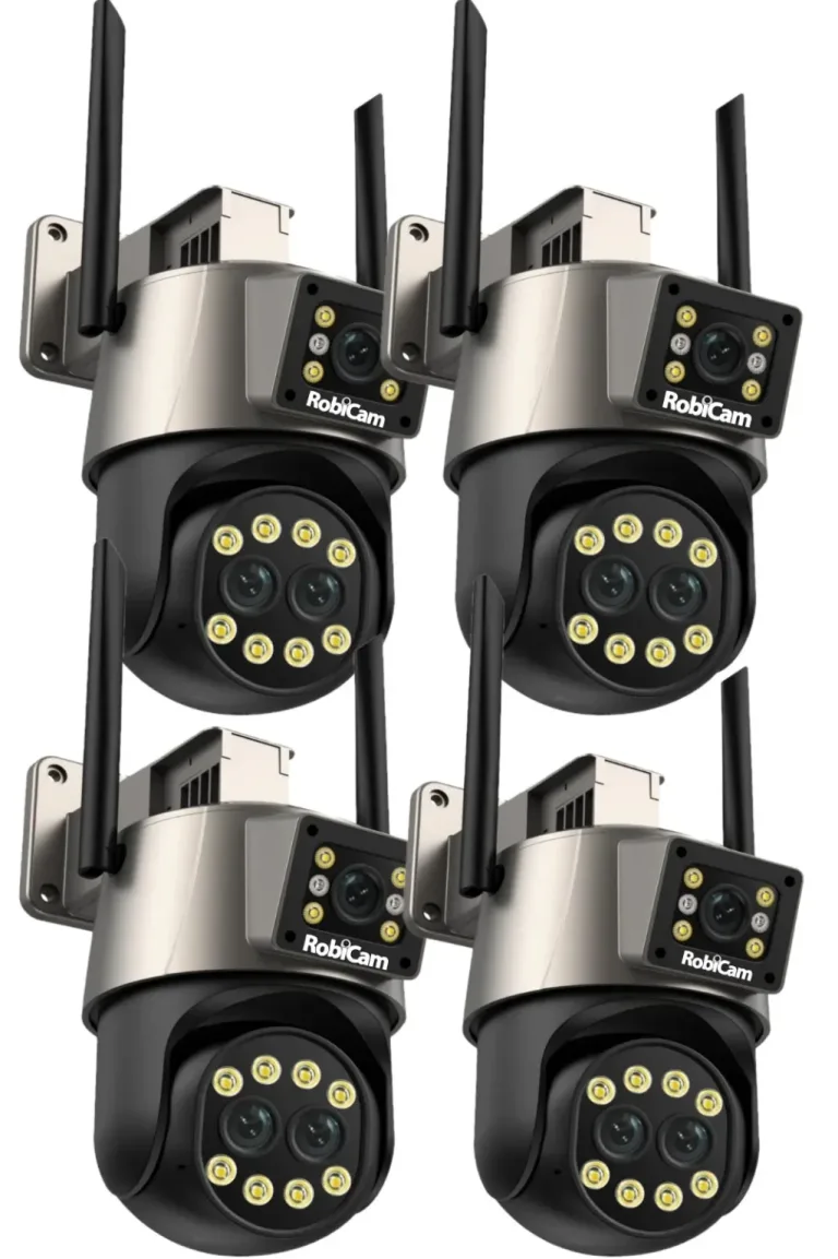 4 cameras RobiCam iCSee P8QS