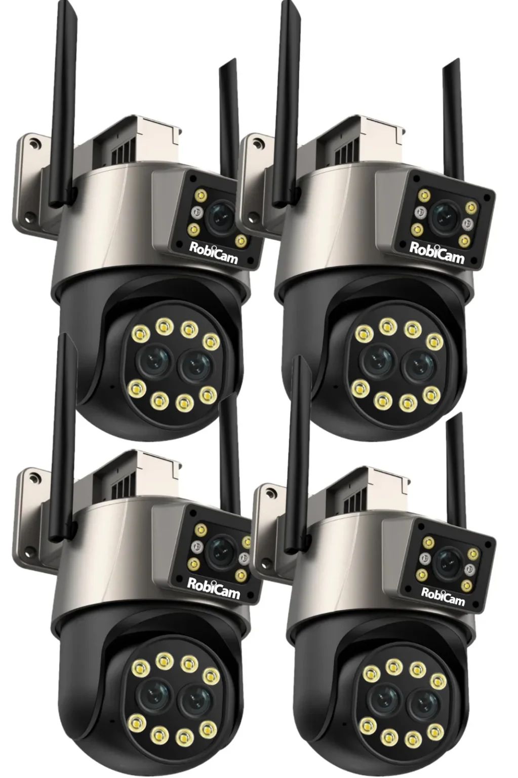 4 x RobiCam iCSee P8QS 4 cameras RobiCam iCSee P8QS