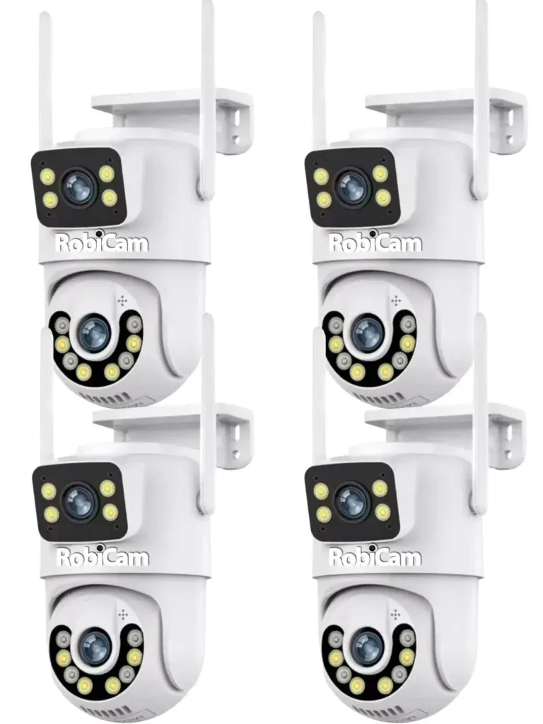 4 x cameras RobiCam iCsee 6MP