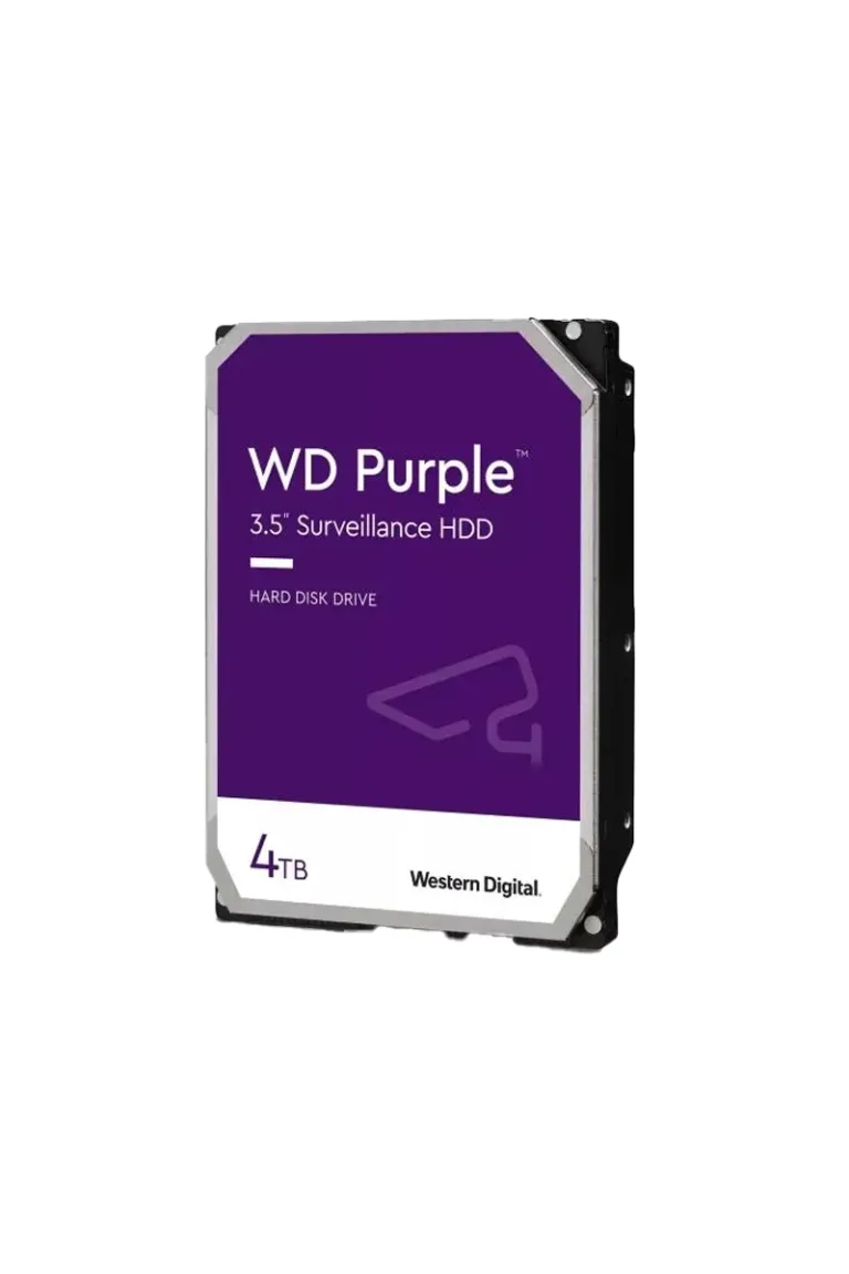 Hard Drive WD Purple, 4TB, 5400rpm, 256MB, SATA 3, WD43PURZ