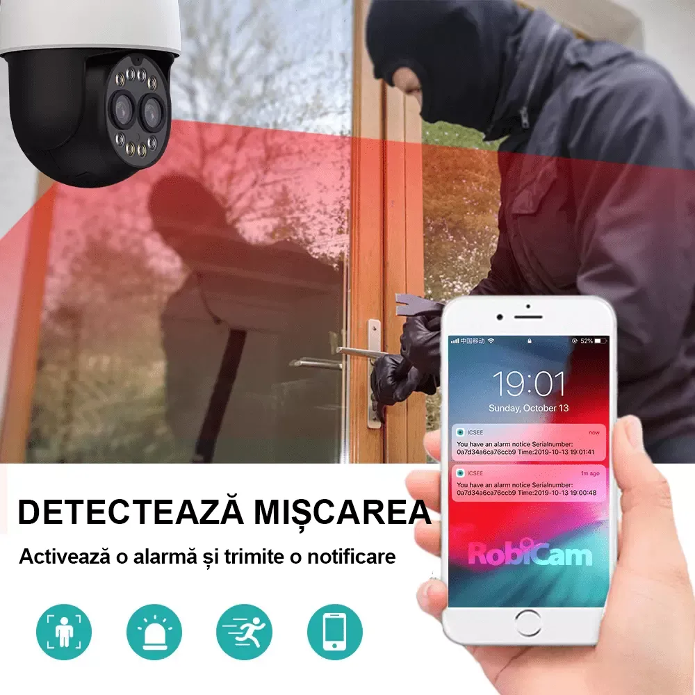 WiFi RobiCam DualZone ZooM 4MP