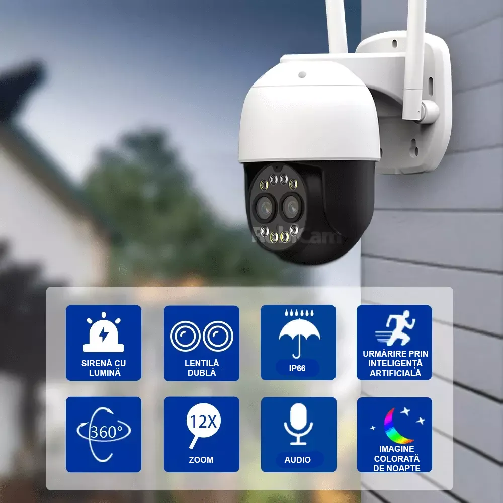 WiFi RobiCam DualZone ZooM 4MP