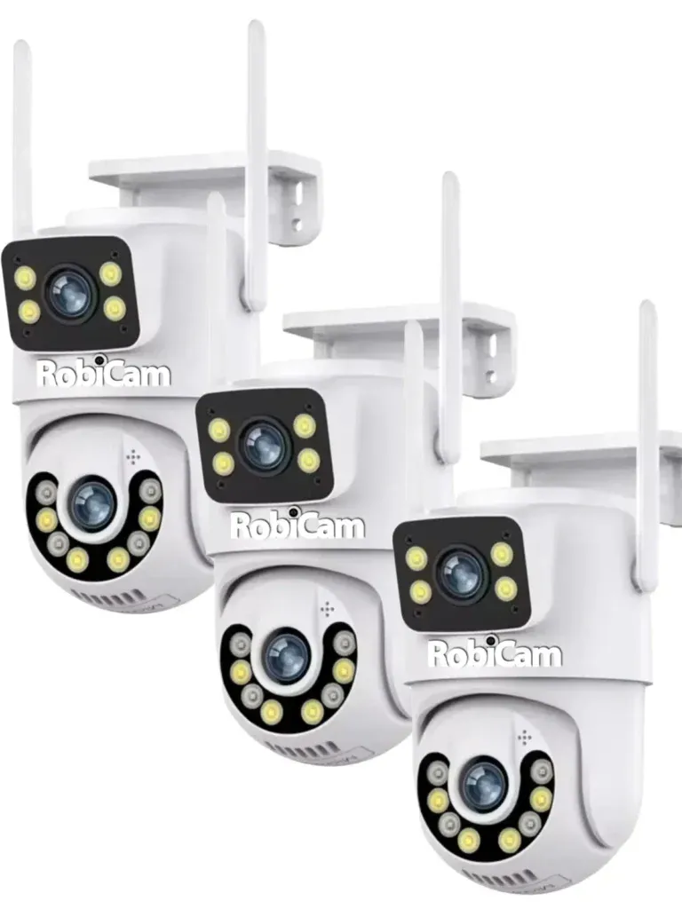 3 x cameras RobiCam iCsee 6MP
