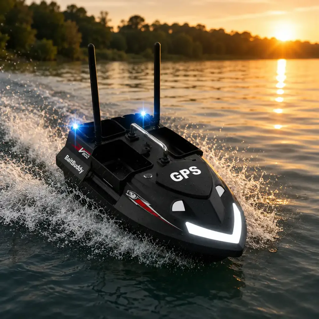 Boat Flytec V802 PRO Black 12000mAh