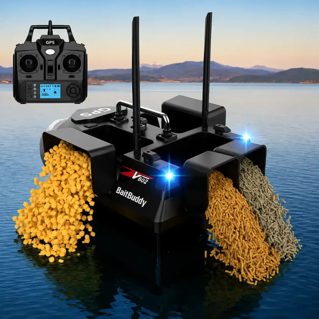 Boat Flytec V802 PRO Black 12000mAh