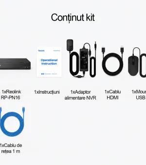 Reolink RP-PN16 (PN02-16-NHD) 24-Channel 4K PoE NVR