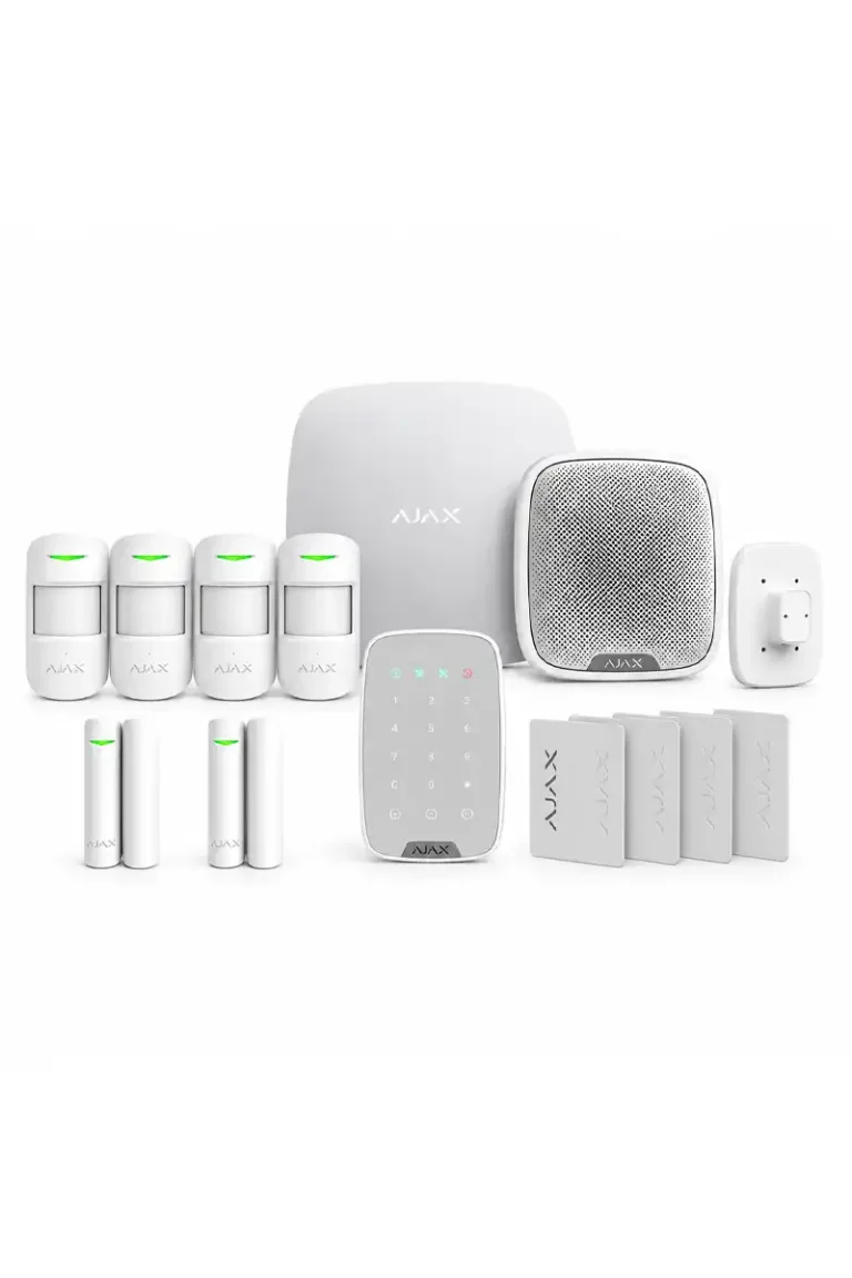 Ajax Home Security Pro 4G – kit complet de alarmă wireless pentru casă, casă și vilă