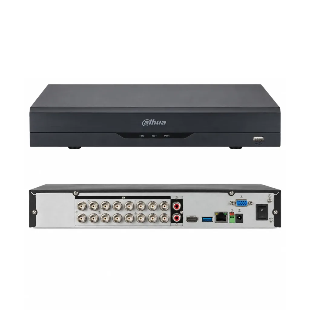 Dahua XVR5116H-4KL-I3 – DVR WizSense 4K cu 16 canale, QuickPick 2.0, SMD Plus și până la 32 de camere IP