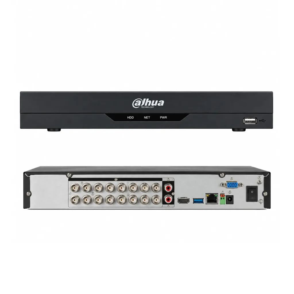 Dahua XVR5116H-4KL-I3 – DVR WizSense 4K cu 16 canale, QuickPick 2.0, SMD Plus și până la 32 de camere IP