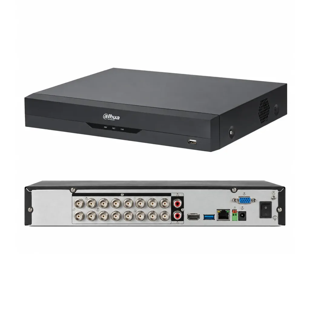 Dahua XVR5116H-4KL-I3 – DVR WizSense 4K cu 16 canale, QuickPick 2.0, SMD Plus și până la 32 de camere IP