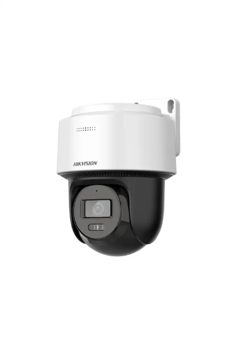 Hikvision DS-2DE2C400MWG-E (4mm) – Cameră IP PoE PT de 4MP cu lumină hibridă inteligentă, detectare umană și funcție de urmărire automată Lite