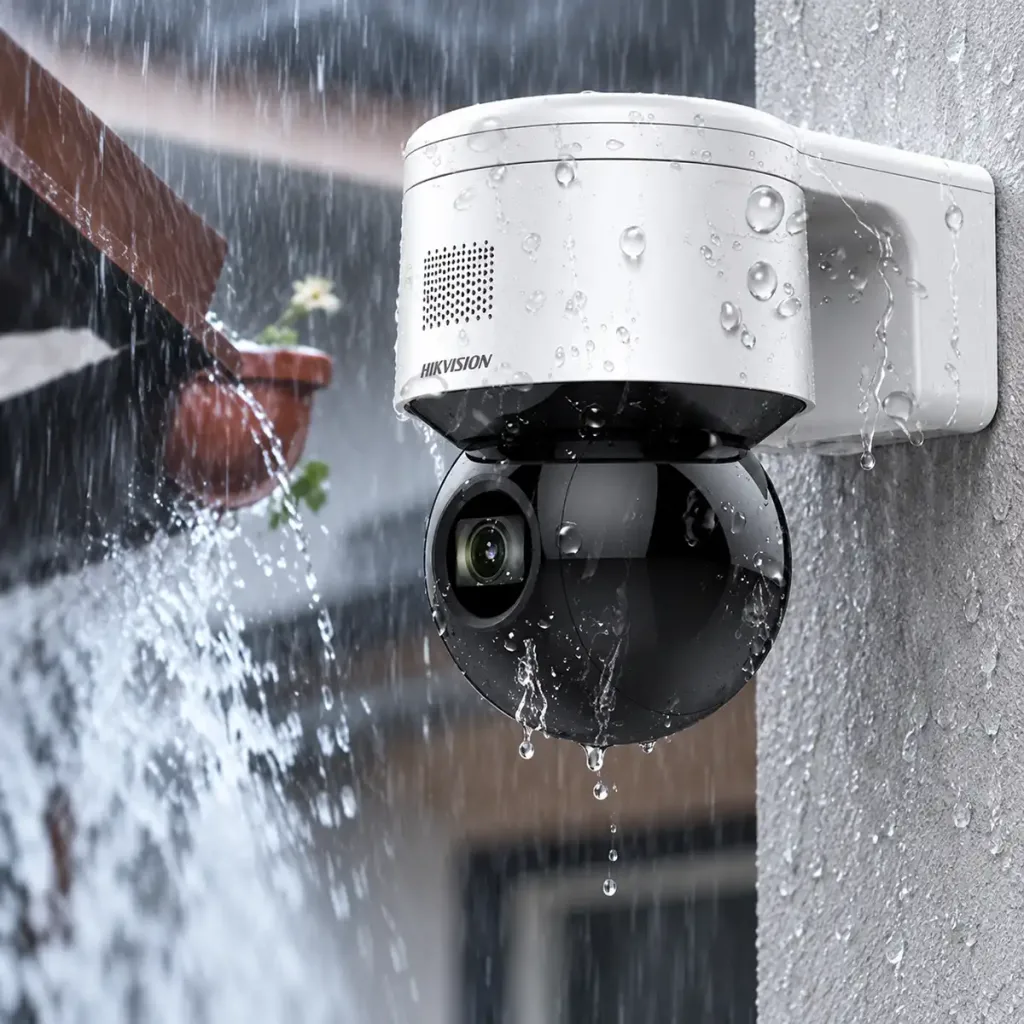 Hikvision DS-2DE3A404IWG-E/W – Cameră IP PTZ Wi-Fi/PoE de 4MP cu zoom optic 4×, DarkFighter și clasificare AI