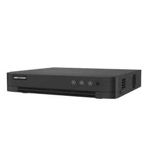 Hikvision iDS-7204HQHI-M1/T – DVR AcuSense cu 4 canale, până la 3K/5MP Lite, cu H.265 Pro+ și până la 6 camere IP