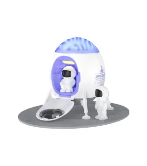 Proiector LED Galactic cu difuzor Bluetooth XO CF38 Lander Starlight – alb