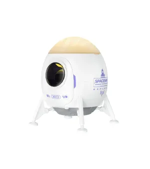 Proiector LED Galactic cu difuzor Bluetooth XO CF38 Lander Starlight – alb