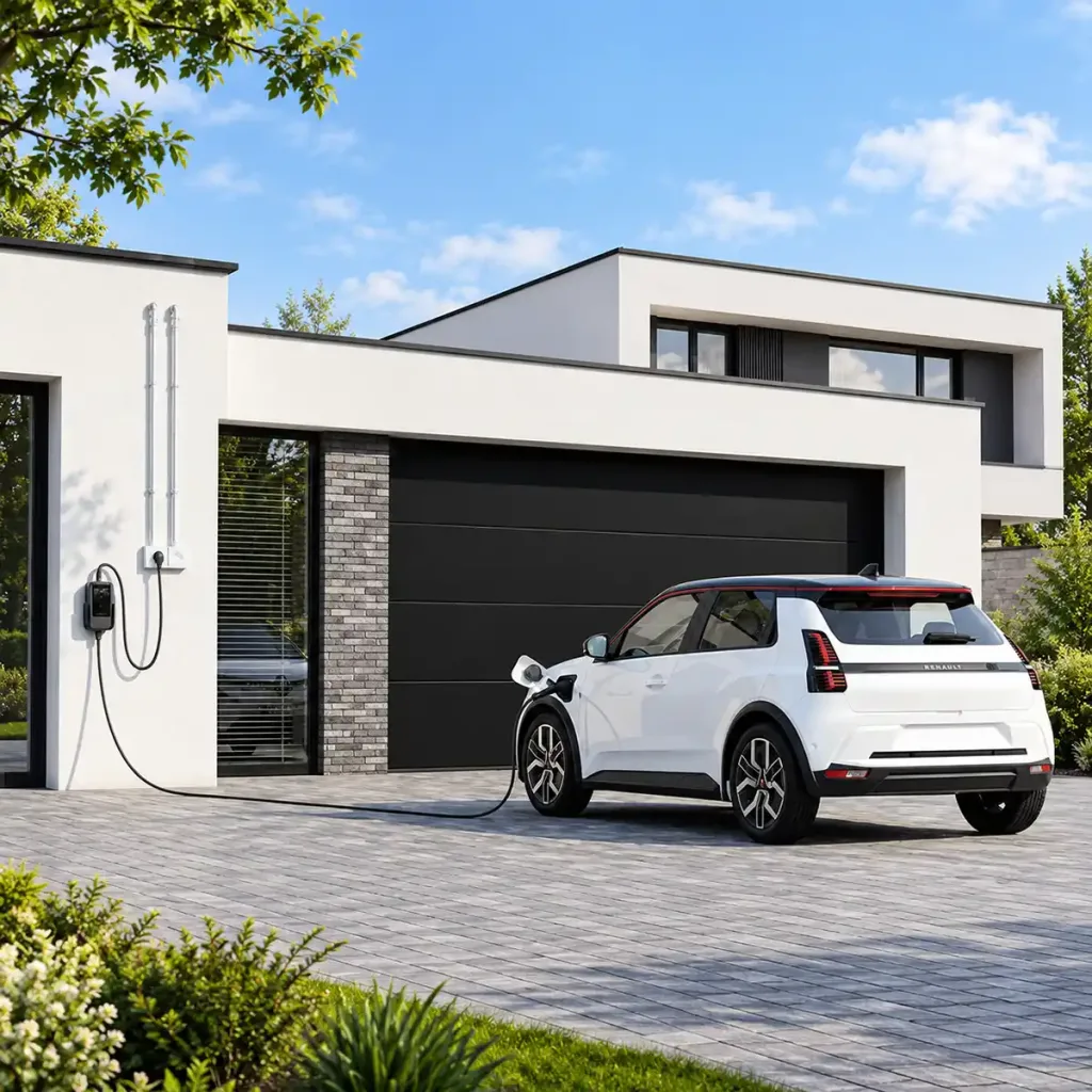 Încărcător portabil DEPOW 3,7 kW pentru vehicule electrice Tip 2, 6–16A, cablu 7 m, control prin aplicație, IP66