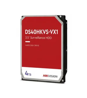 Hikvision DS40HKVS-VX1 4TB - Hard disk pentru supraveghere video, NVR/DVR/XVR, 24/7