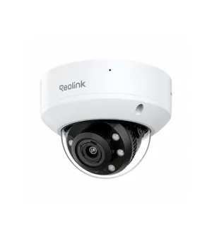 Cameră dome Reolink RP-PCV8MZ 8MP 4K PoE rezistentă la vandalism cu zoom optic 5x, analiză AI și vedere nocturnă color