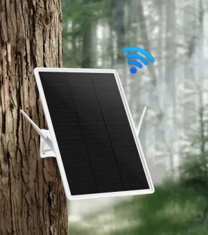 RobiCam SOLAR Protect MAX PRO – Sistem solar pentru supraveghere video a stupinelor și barajelor – 4 camere duale 20X ZOOM, cu lămpi integrate, router solar cu cartelă SIM și carduri de memorie de 128 GB